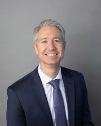Portrait of King University President Dr. Andy Tooley